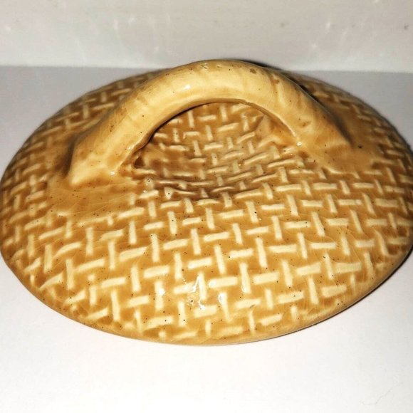 Vintage Burlap Bag Cookie Jar Bag O'Cookies made in Canada - Picture 7 of 11